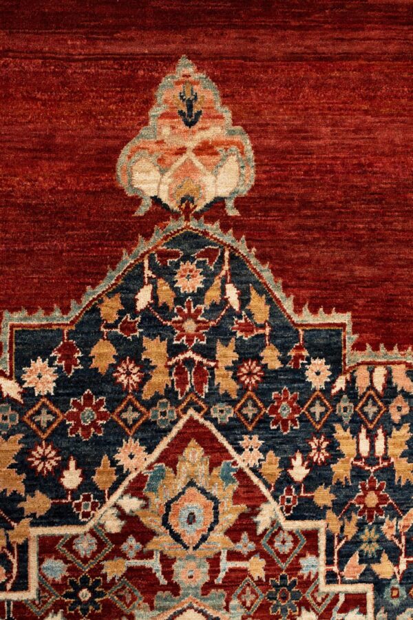 Fine Chob Rang Motasham  340cm x 241cm / 11'2'' x 7'11'' - Image 5