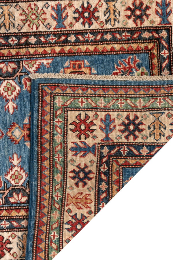 Fine Kazak 276cm x 76cm / 9' x 2'6'' - Image 10
