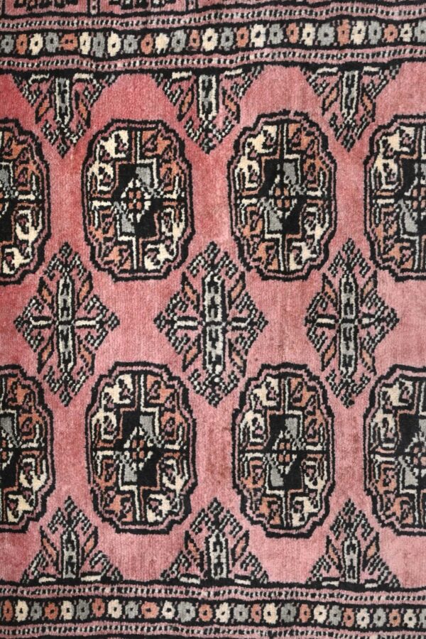 Handknotted Bokhara Runner 79x300cm / 2'7''x9'10'' / Wool - Image 2