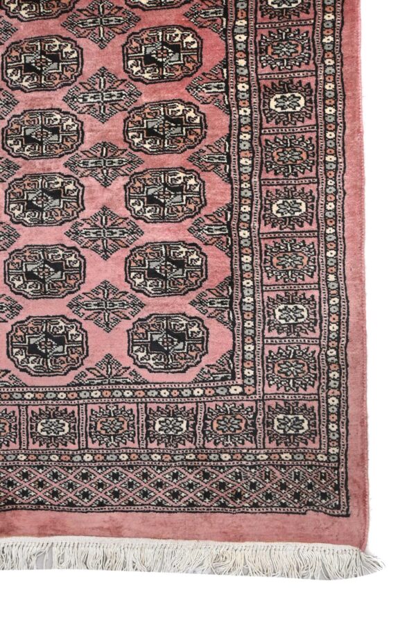 Handknotted Bokhara Runner 79x300cm / 2'7''x9'10'' / Wool - Image 4
