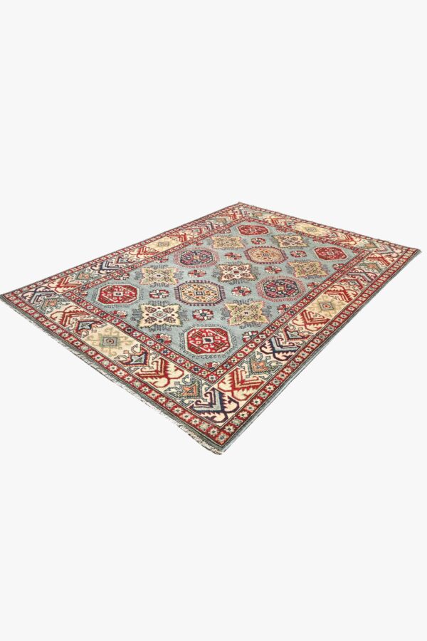 Village Kazak Rug 148x204cm / 4'10''x6'8'' - Image 7