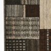 Darya Natural Colour Animal Print Handknotted Afghan Rug 295cm x 205cm / 9ft 8in x 6ft 9in - Image 2