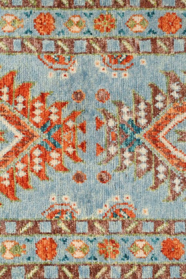 Afghan Asbshar Runner 236cm x 72cm / 7ft 9in x 2ft 4in - Image 3