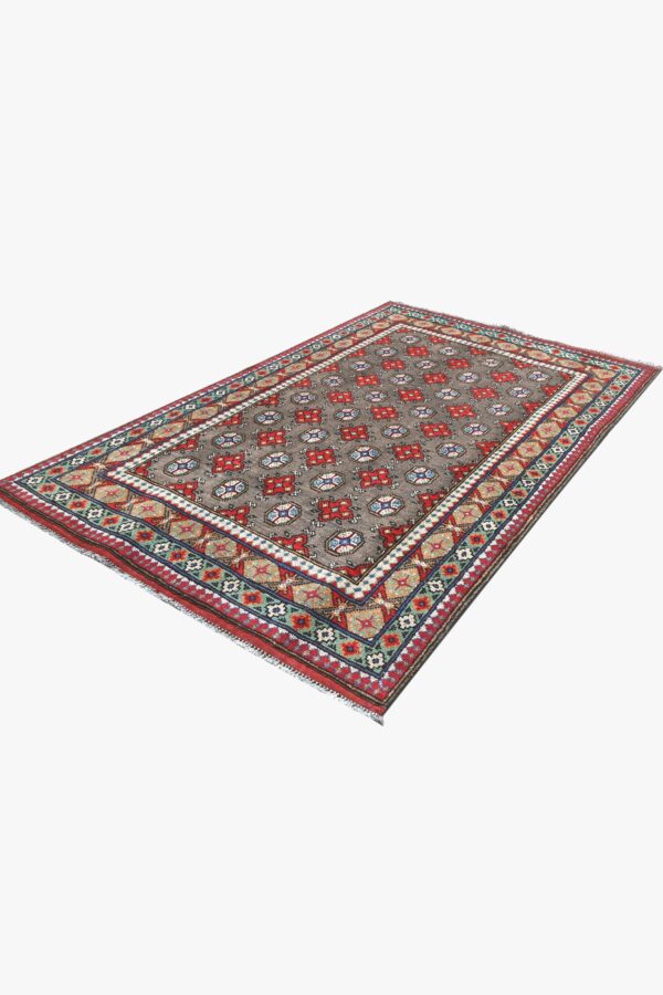 Afghan Achae Rug 192cm x 125cm / 6ft 4in x 4ft 1in - Image 7