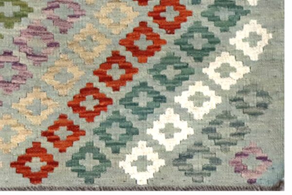 Afghan Kilim 142cm x 99cm / 4ft 8in x 3ft 3in - Image 3